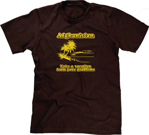 Afghanistan (Take A Vacation From Your Problems) T-Shirt