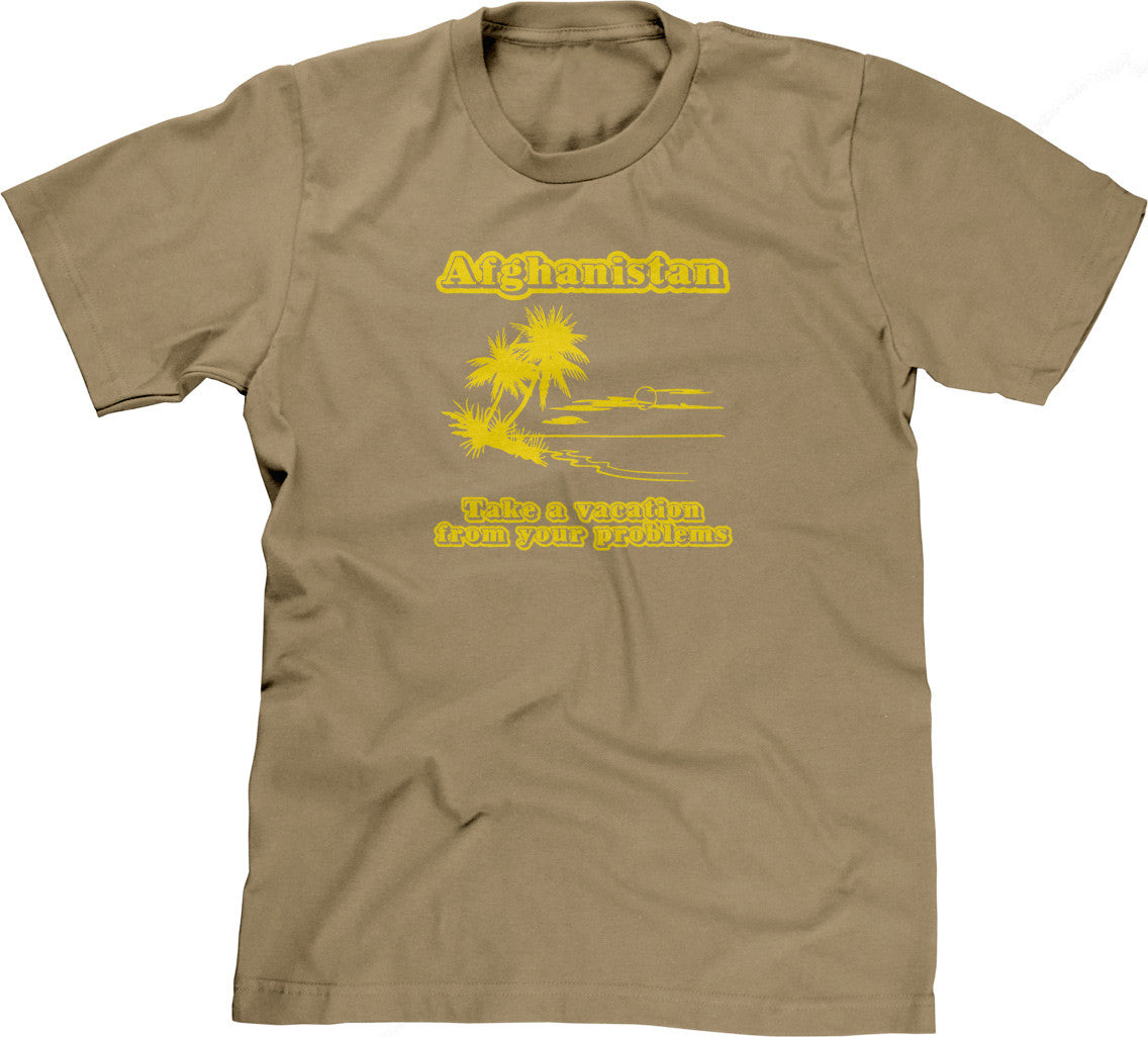 Afghanistan (Take A Vacation From Your Problems) T-Shirt