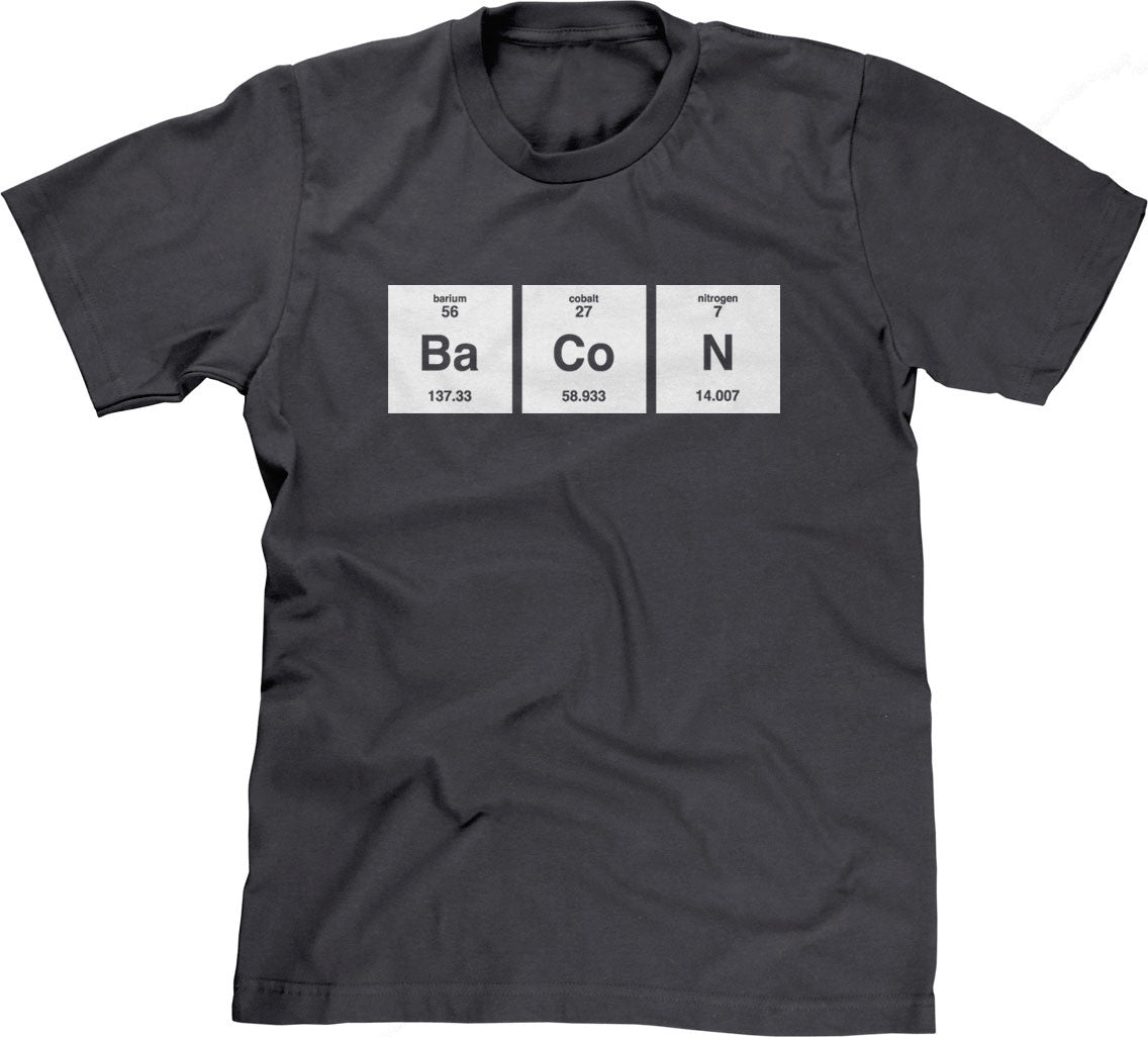 Bacon Periodic Table Element T-Shirt (Unisex)