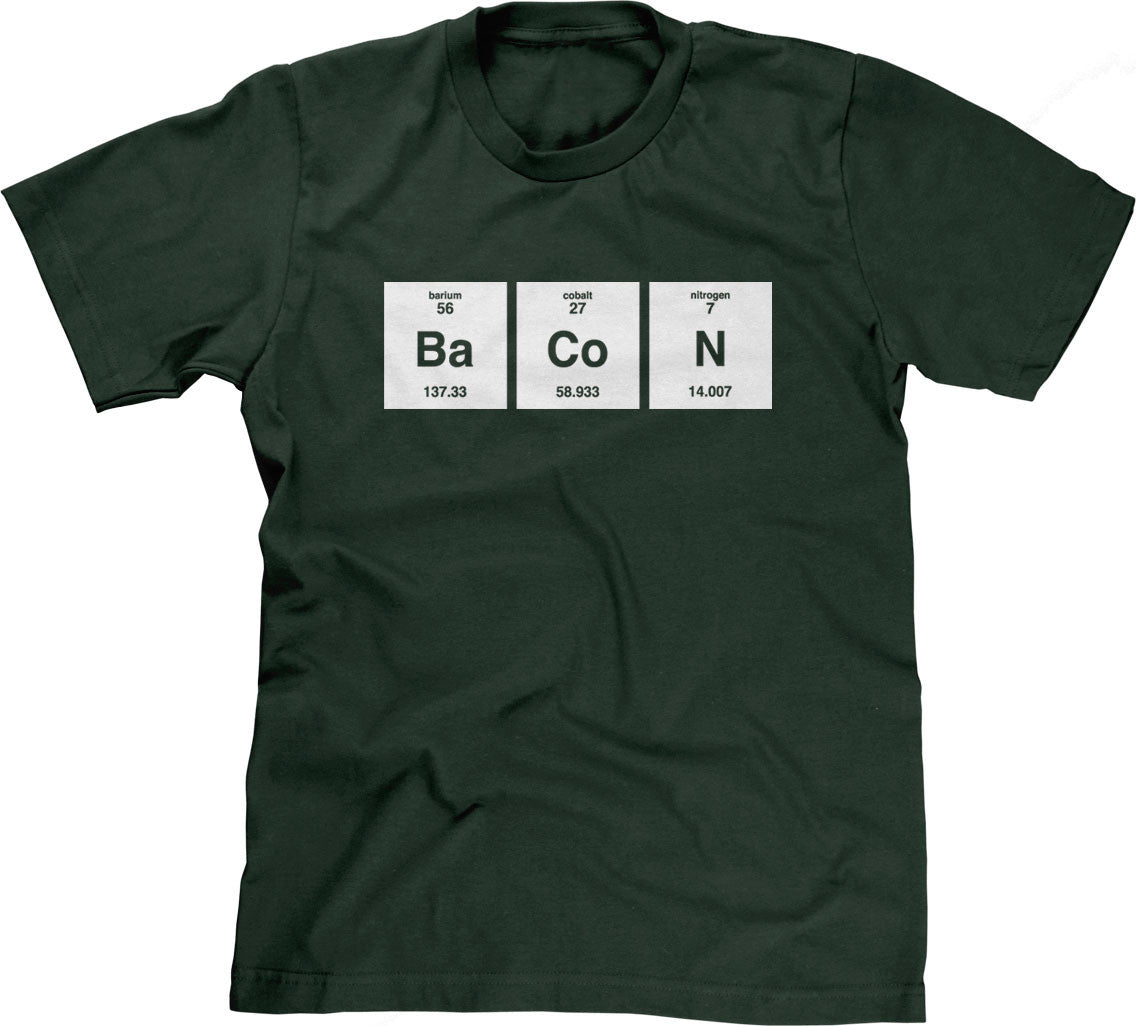 Bacon Periodic Table Element T-Shirt (Unisex)