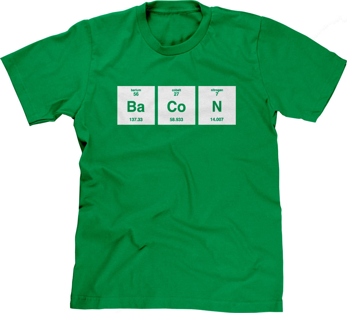 Bacon Periodic Table Element T-Shirt (Unisex)