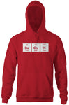 Bacon Periodic Table Element Hoodie
