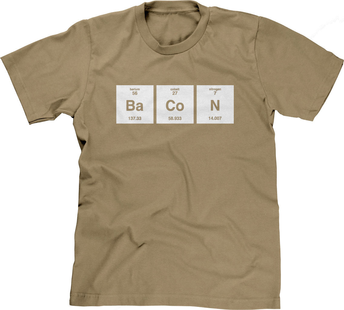 Bacon Periodic Table Element T-Shirt (Unisex)