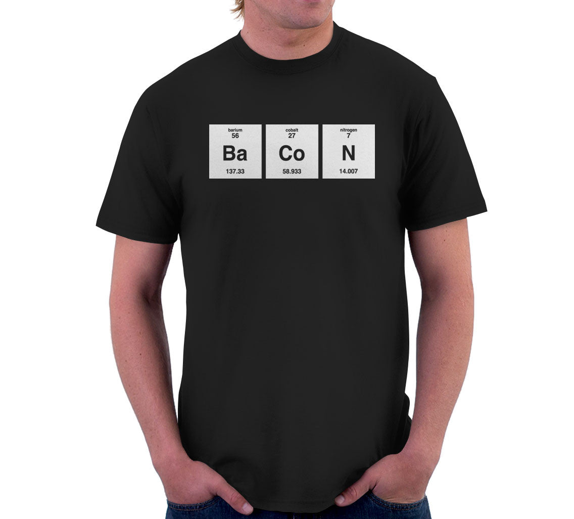 Bacon Periodic Table Element T-Shirt (Unisex)