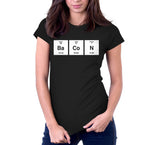 Bacon Periodic Table Element T-Shirt