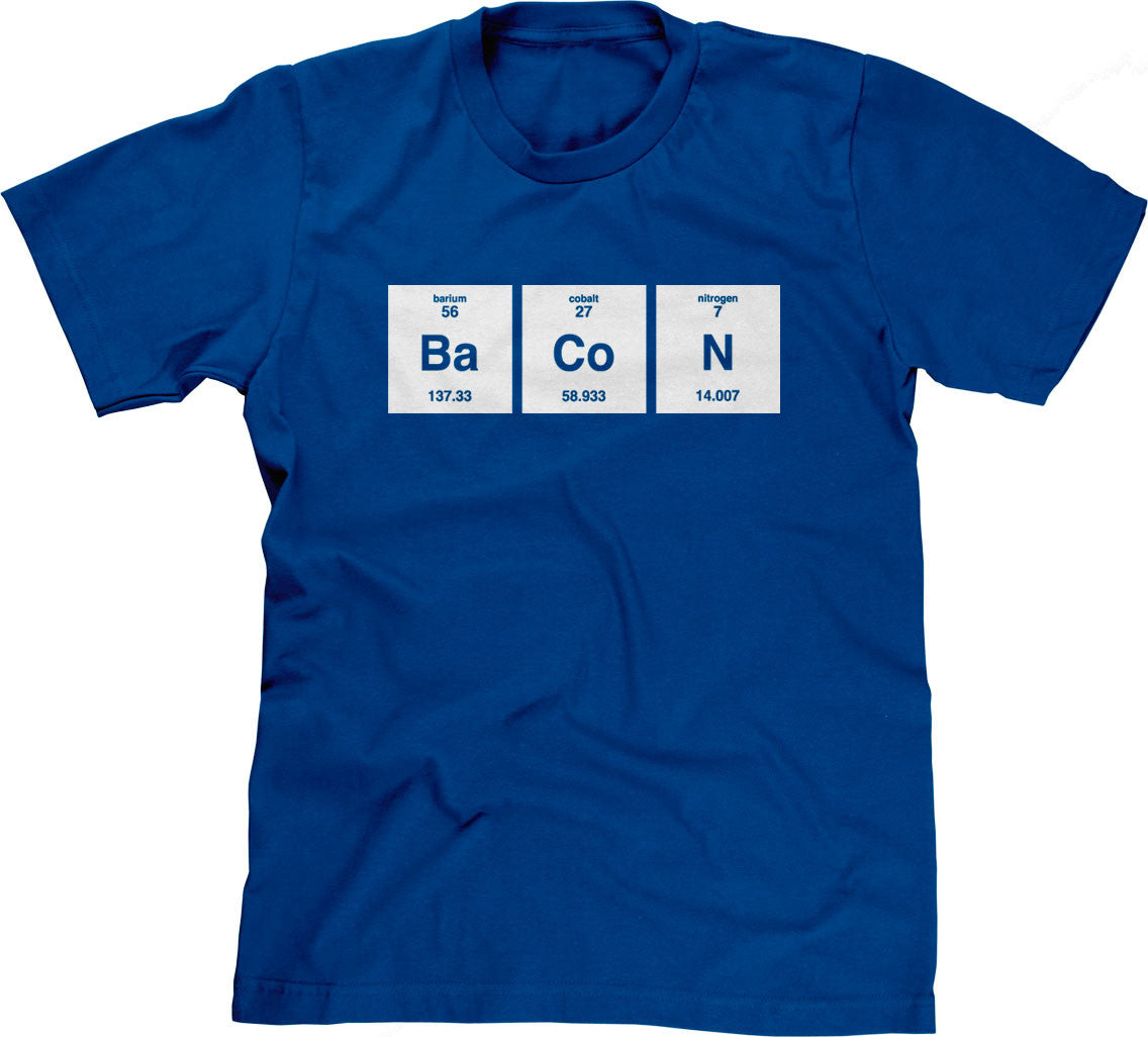 Bacon Periodic Table Element T-Shirt (Unisex)