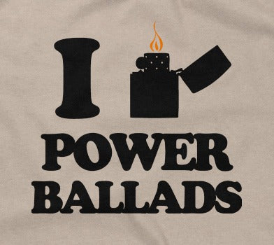 I Light Power Ballads T-Shirt