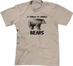 #1 Threat To America (Bears) T-Shirt