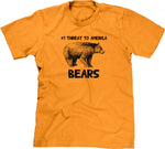 #1 Threat To America (Bears) T-Shirt