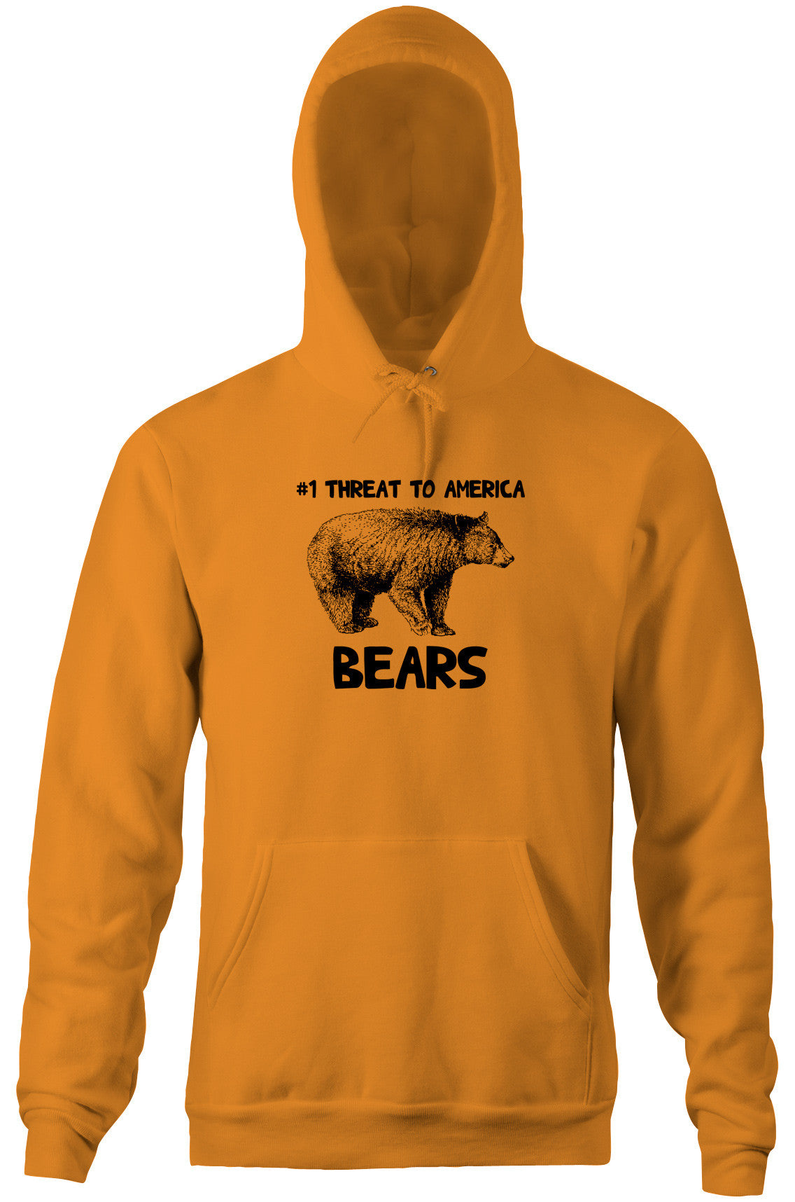 #1 Threat To America (Bears) Hoodie