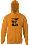 #1 Threat To America (Bears) Hoodie