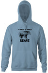 #1 Threat To America (Bears) Hoodie