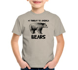#1 Threat To America (Bears) T-Shirt