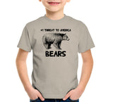 #1 Threat To America (Bears) T-Shirt