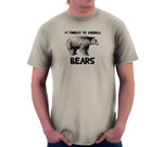 #1 Threat To America (Bears) T-Shirt