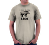 #1 Threat To America (Bears) T-Shirt