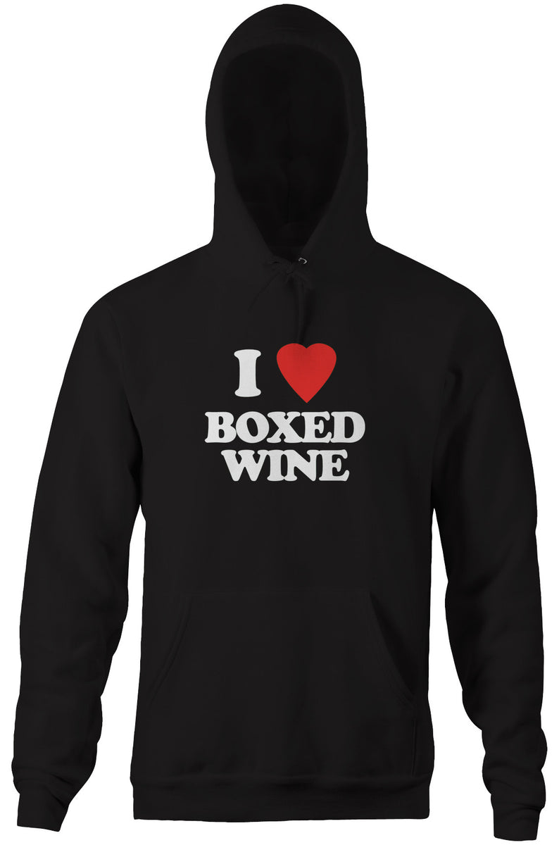 I Love Boxed Wine Hoodie – NoiseBot.com