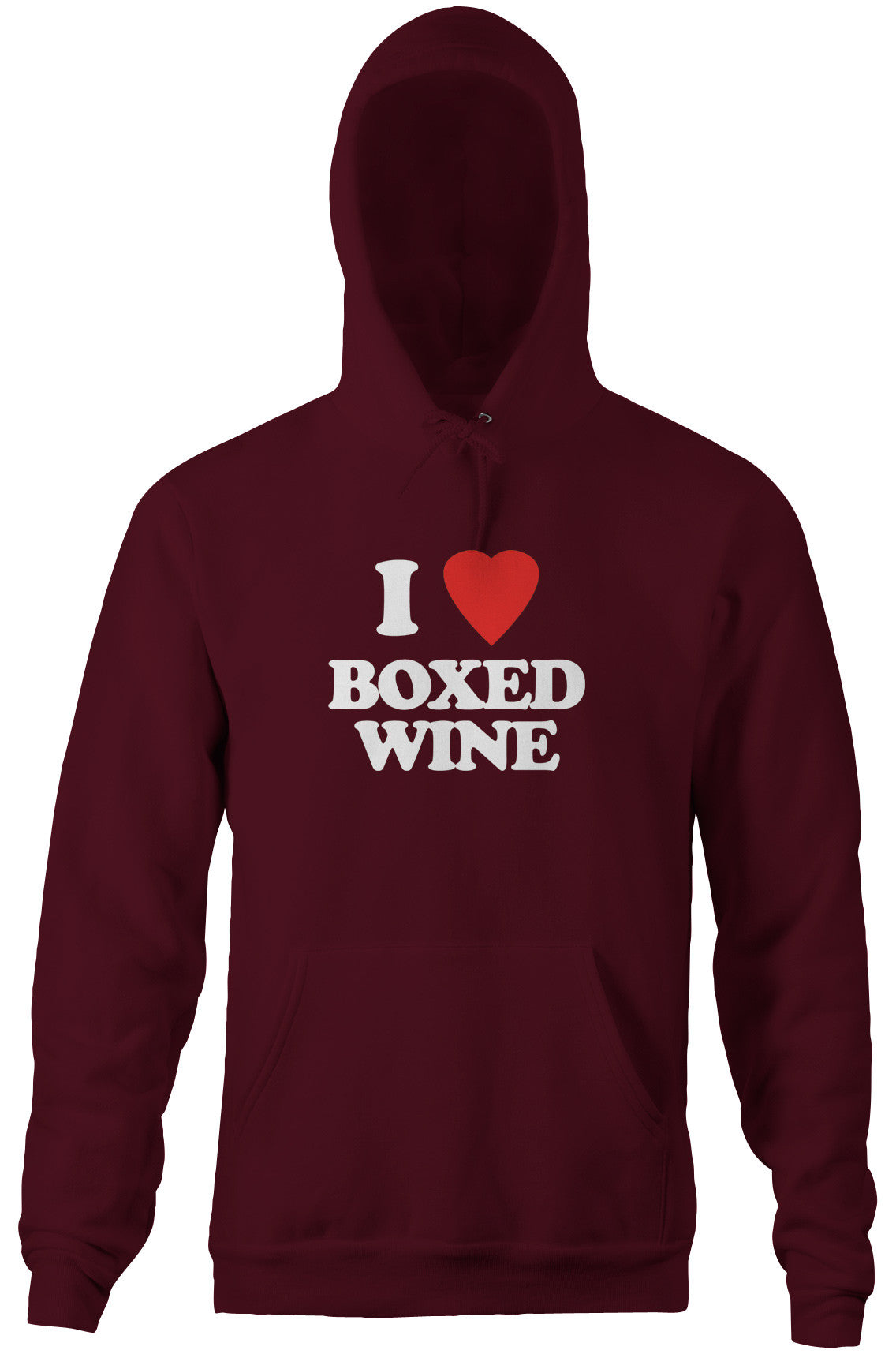 I Love Boxed Wine Hoodie