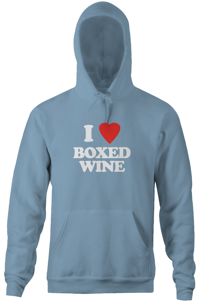 I Love Boxed Wine Hoodie – NoiseBot.com