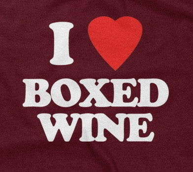 I Love Boxed Wine Hoodie