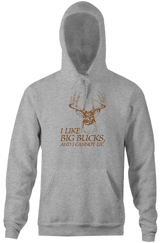 I Like Big Bucks, And I Cannot Lie Hoodie