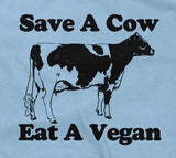 Save A Cow, Eat A Vegan Hoodie