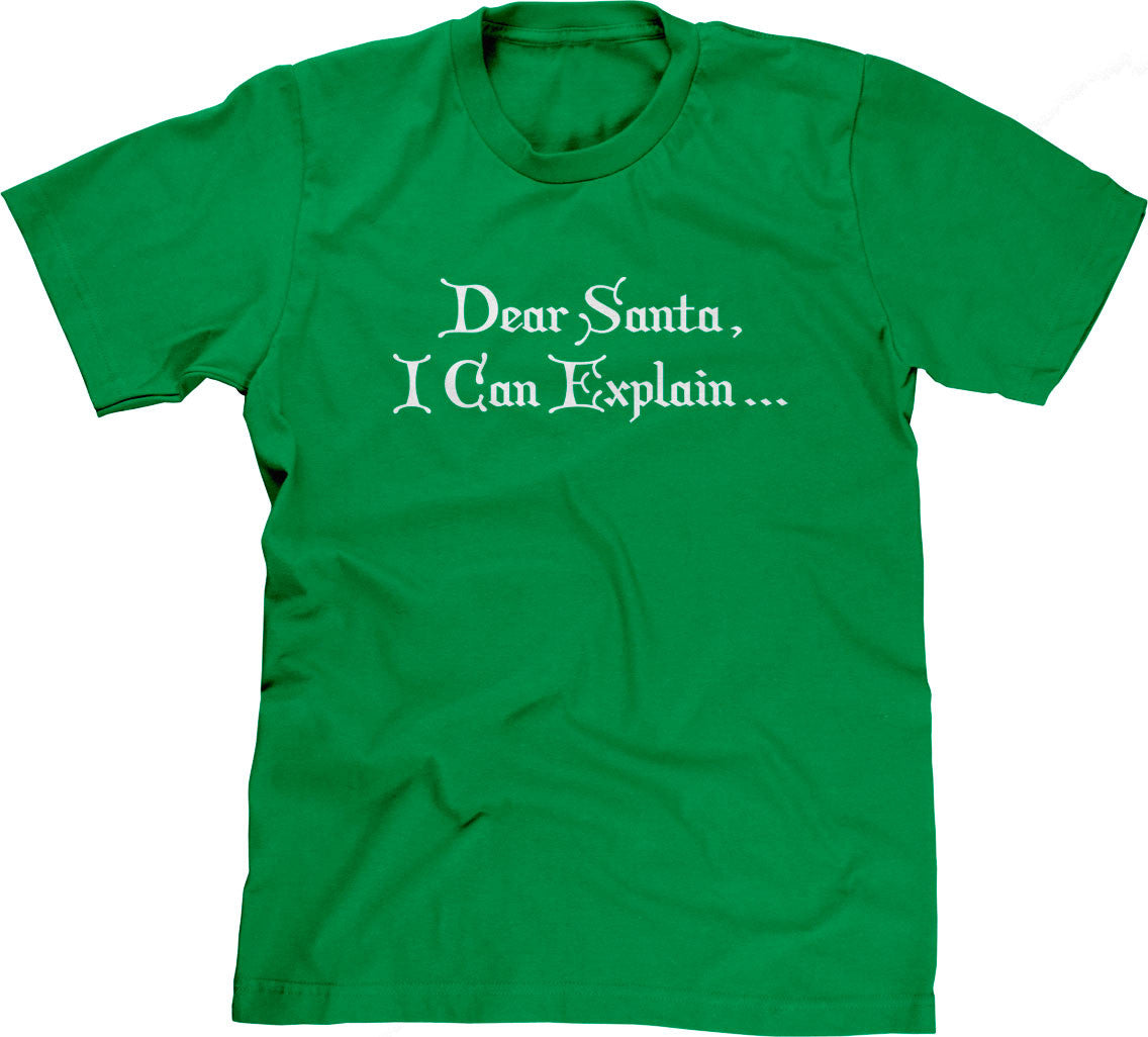 Dear Santa, I Can Explain T-Shirt
