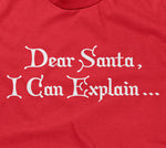 Dear Santa, I Can Explain T-Shirt