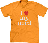 I Love My Nerd T-Shirt