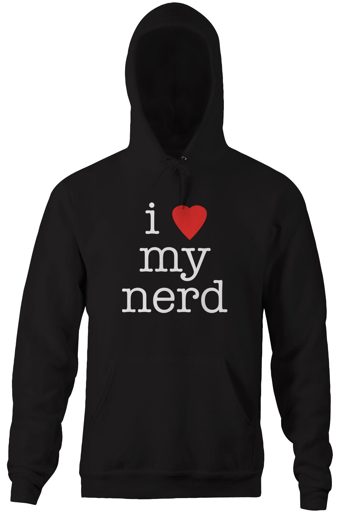 I Love My Nerd Hoodie
