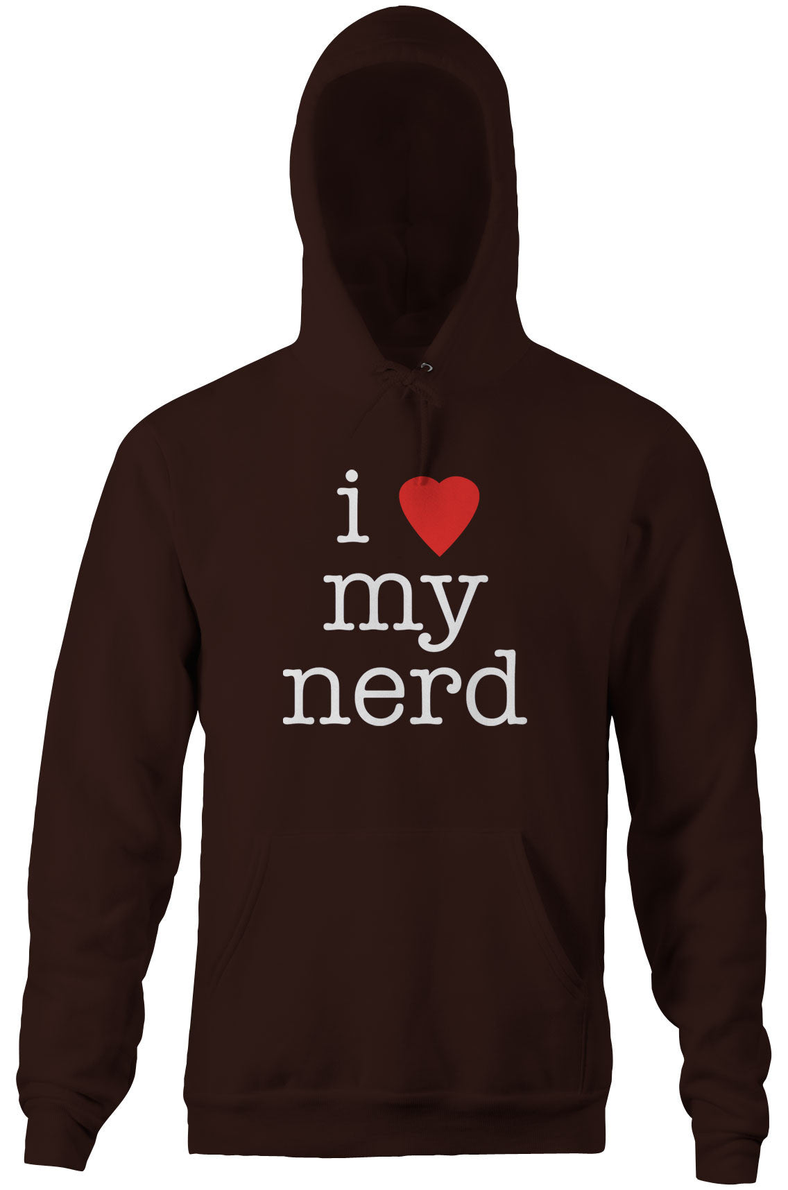 I Love My Nerd Hoodie