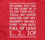 Ugly Yella No-Good Keister Hoodie