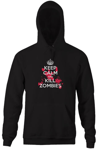 Keep Calm And Kill Zombies Hoodie