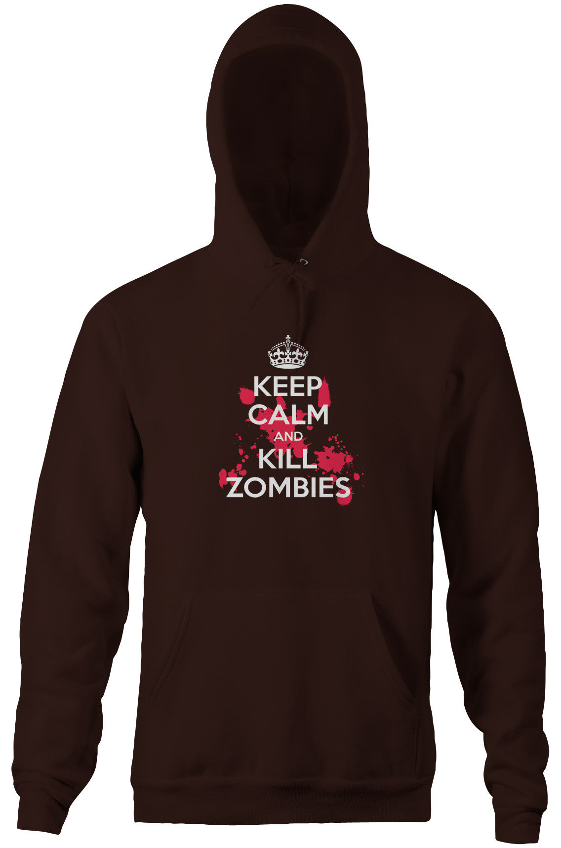 Keep Calm And Kill Zombies Hoodie