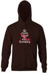 Keep Calm And Kill Zombies Hoodie