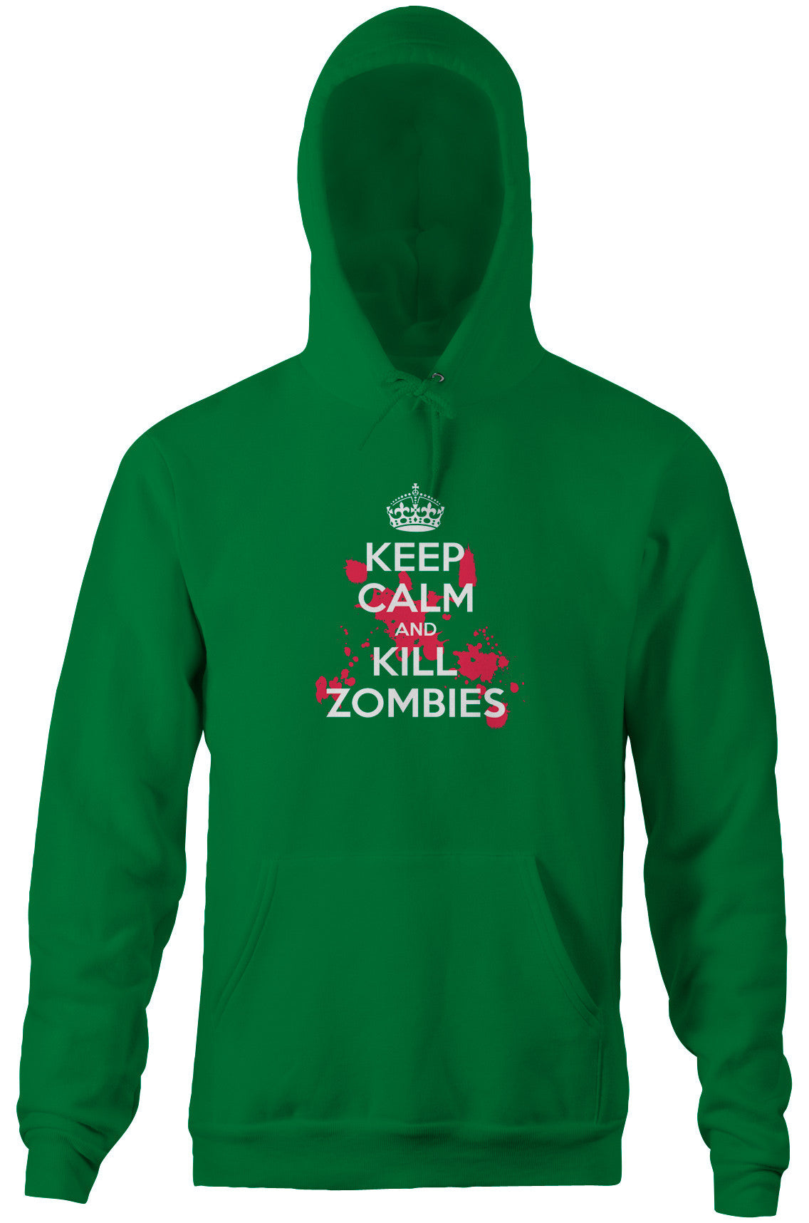 Keep Calm And Kill Zombies Hoodie
