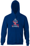 Keep Calm And Kill Zombies Hoodie