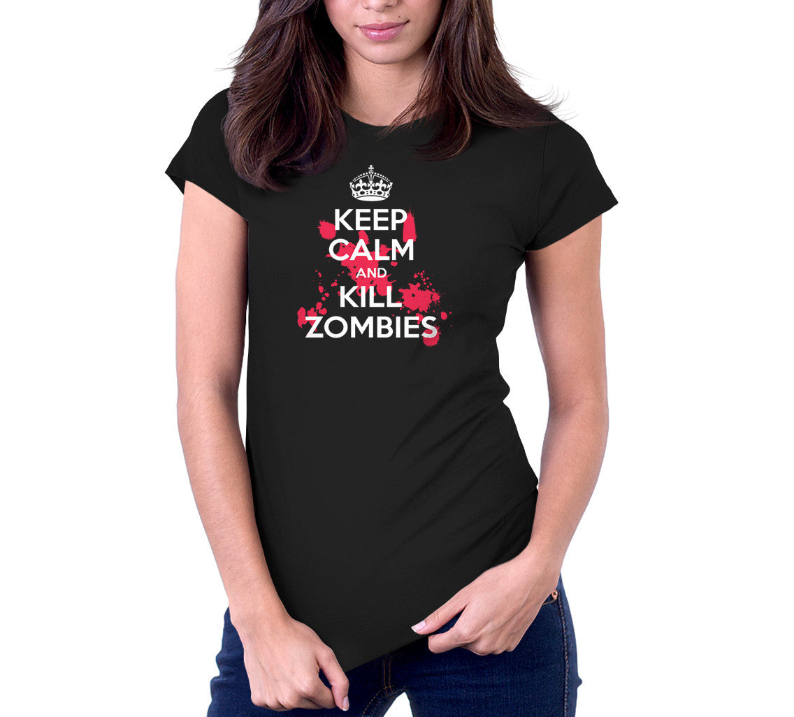 Keep Calm And Kill Zombies T-Shirt
