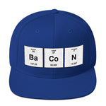 Bacon Periodic Table Element Snapback Hat