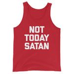 Not Today Satan Tank Top (Unisex)