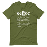 Coffee (Eeffoc Definition) T-Shirt (Unisex)
