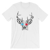 Deer 3D Glasses T-Shirt (Unisex)