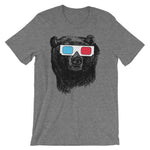 Bear 3D Glasses T-Shirt (Unisex)