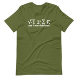 I 8 Sum Pi (And It Was Delicious) T-Shirt (Unisex)