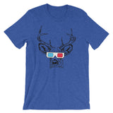 Deer 3D Glasses T-Shirt (Unisex)