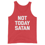 Not Today Satan Tank Top (Unisex)