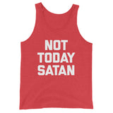 Not Today Satan Tank Top (Unisex)