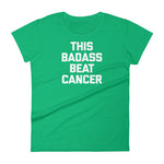 This Badass Beat Cancer T-Shirt (Womens)