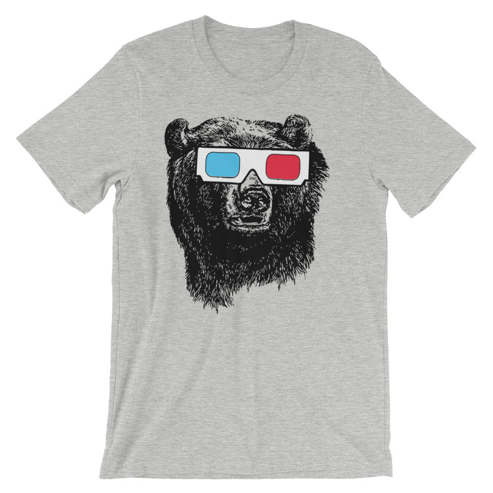 Bear 3D Glasses T-Shirt (Unisex) – NoiseBot.com
