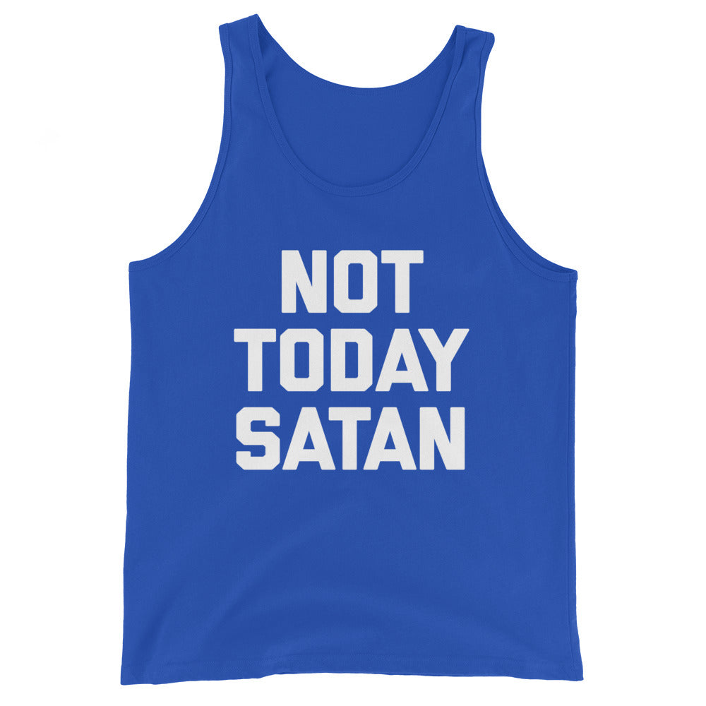 Not Today Satan Tank Top (Unisex)